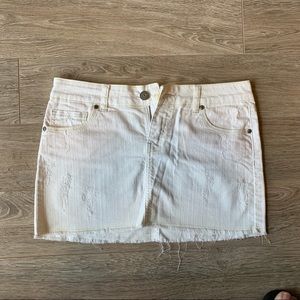 Sexy jean skirt